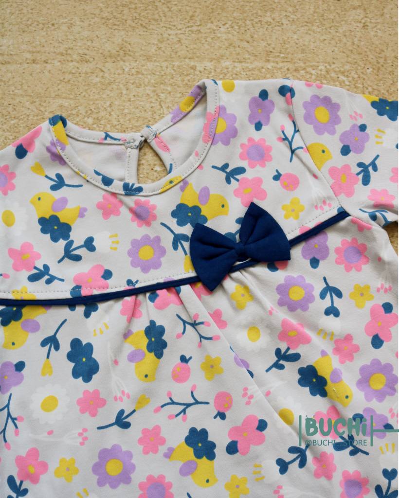 تونیک و شلوار گل و جوجه - Image 6